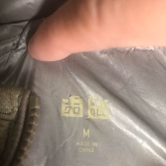 Uniqlo women’s ultralight down jacket brown - Picture 4 of 5